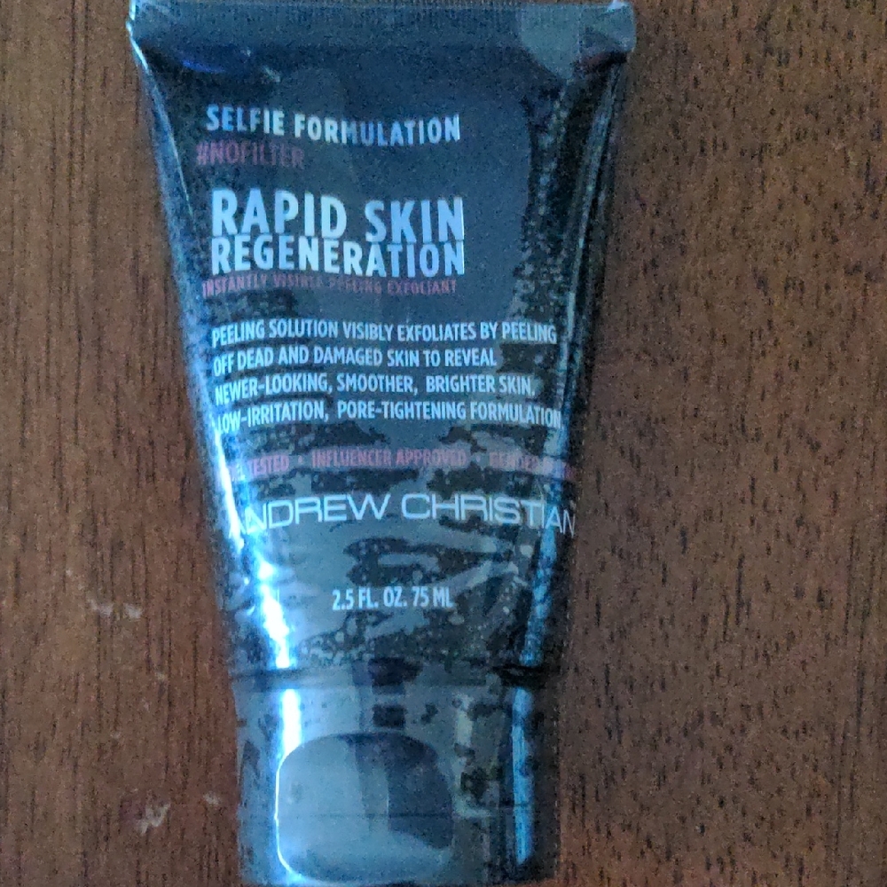 5/$20. Andrew Christian Rapid Skin Regeneration Exfoliant